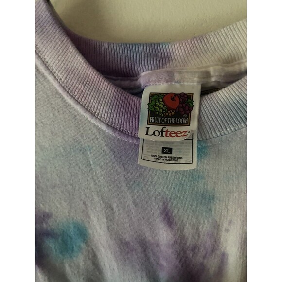 VTG Tie Dyed Hot Rod ‘Hot Times Kool Cars’ Tee Mens XL - Picture 3 of 3